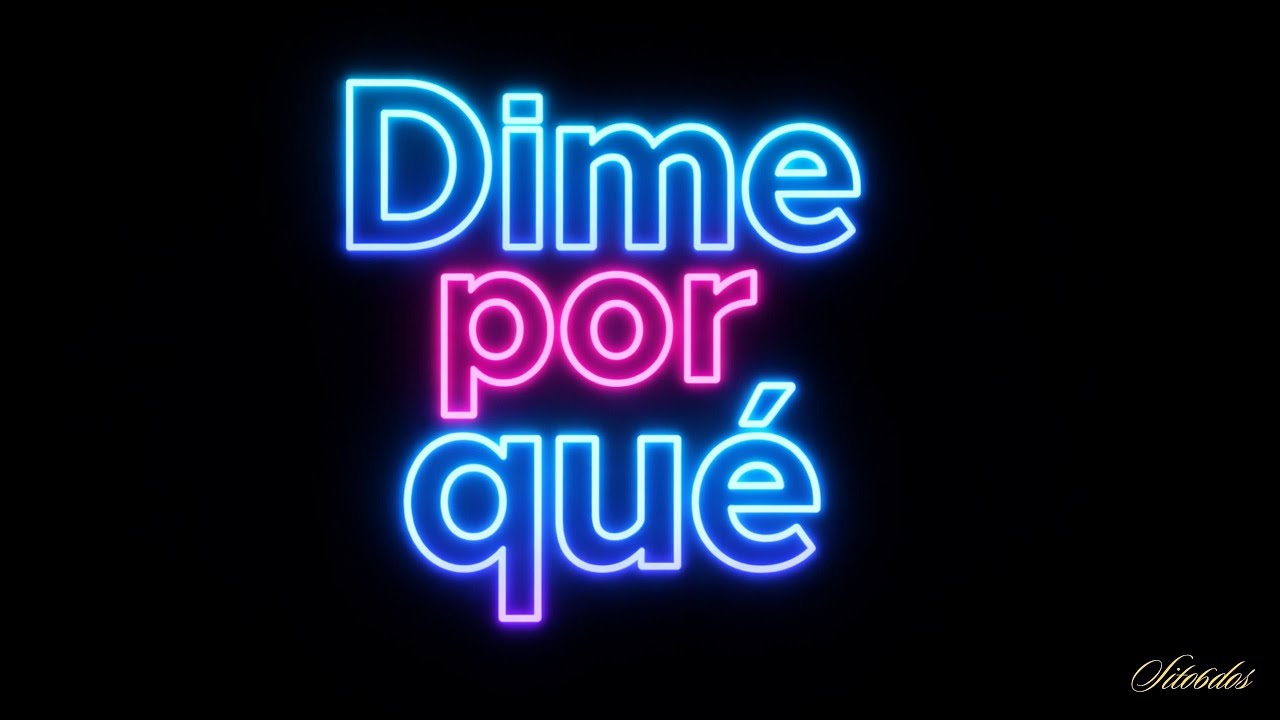 Dime por qué - Salsa