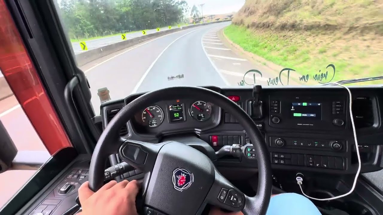 Descendo Serra do Cadeado 