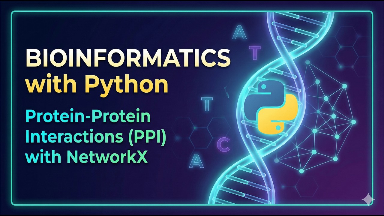 11. Bioinformatics with Python: Protein-Protein Interactions (PPI) with NetworkX