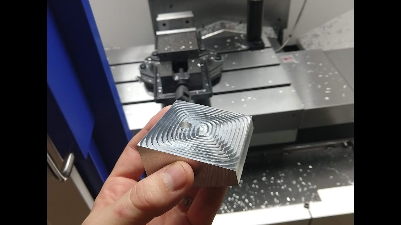 Brother Speedio S500X1 - First Chips - First CNC Milled Part!