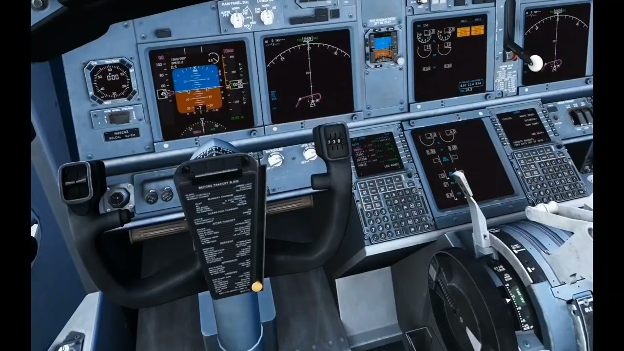 X-Plane-10 mobile 2023, full flight KSFO to KLAX