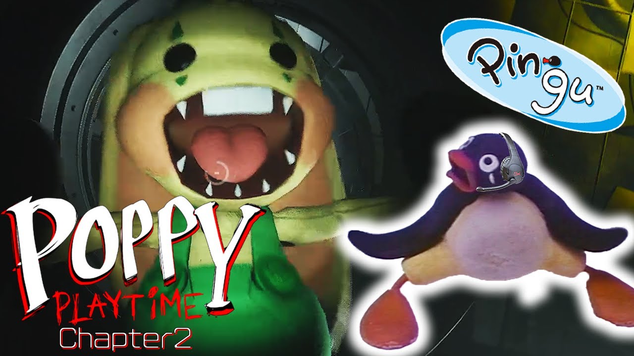 Если бы Пингу играл в «Poppy Playtime 2», это, вероятно, выглядело бы так: Часть 1
