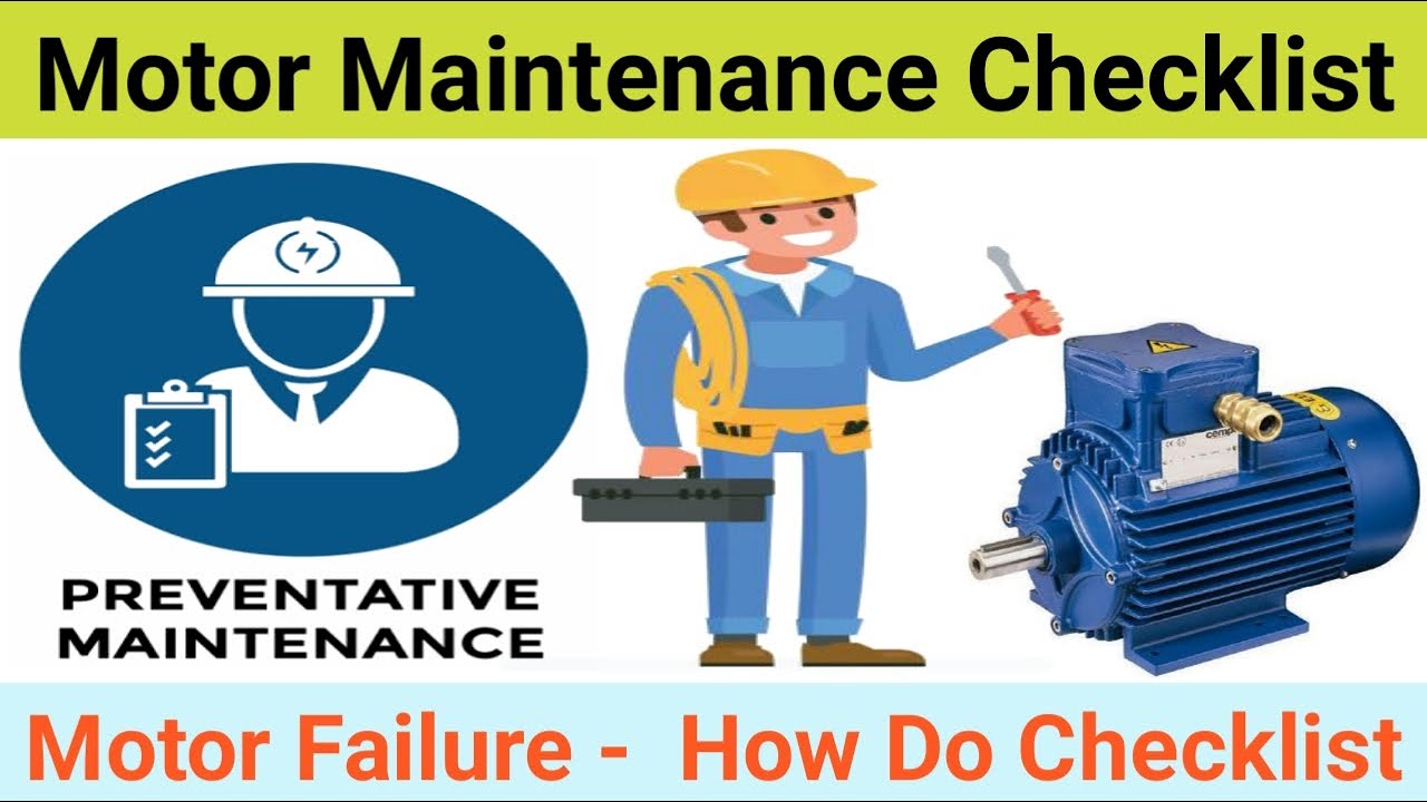 Motor Maintenance Checklist In Hindi | How To Do Motor Maintenance | Motor Fault and Solution