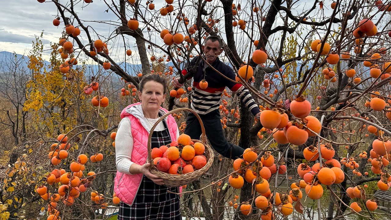 Persimmon Pudding + Cake = A Grandma Dessert You’ll Never Forget! 🍮🍰🔥