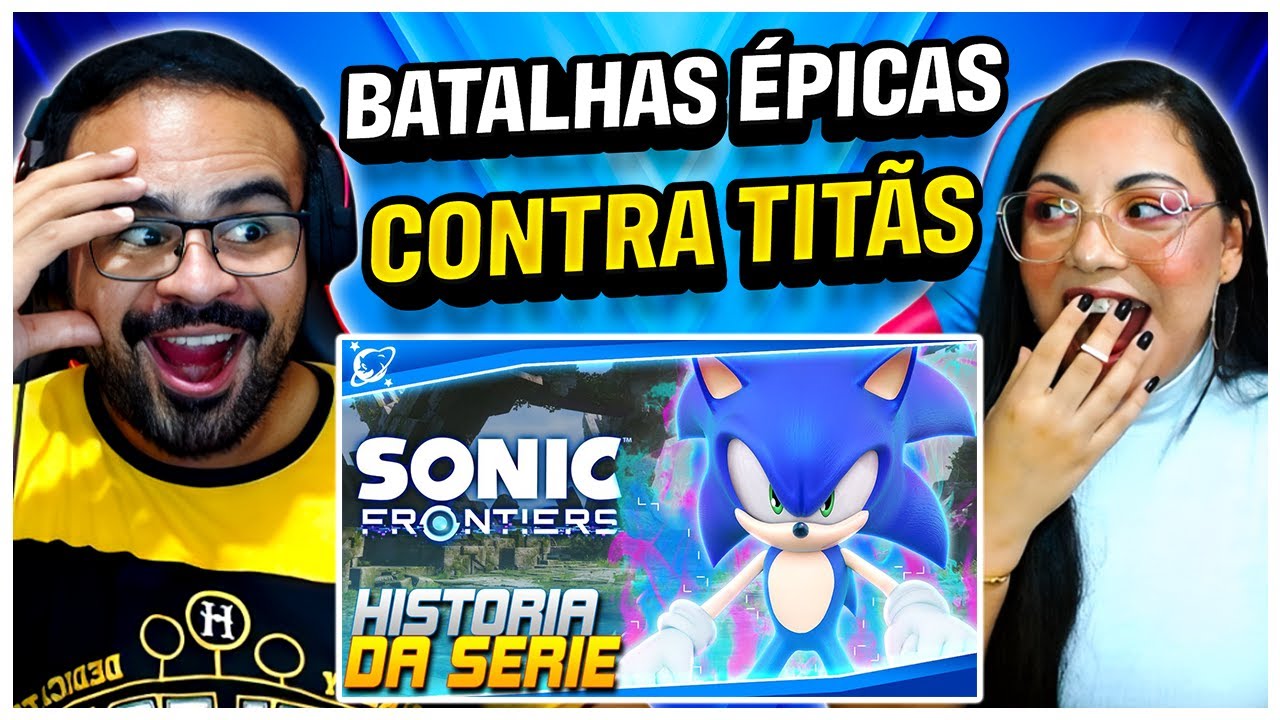 REACT PLANETA SONIC | A HISTÓRIA DE SONIC FRONTIERS #14 PT. 1