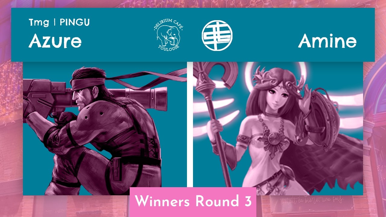 New Délismash #4 - Azure (Snake) vs Amine (Palutena) - Winners Round 3