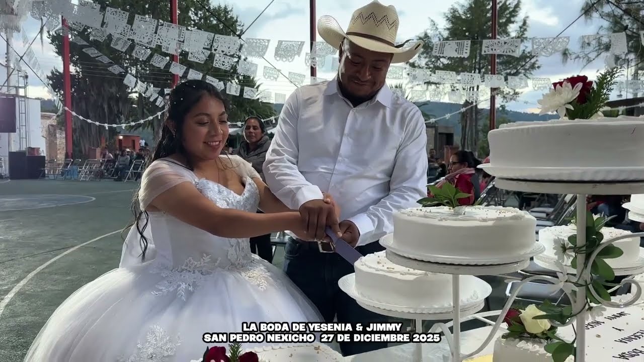 ASI FUE LA BODA DE YESENIA Y JIMMY EN SAN PEDRO NEXICHO parte 3