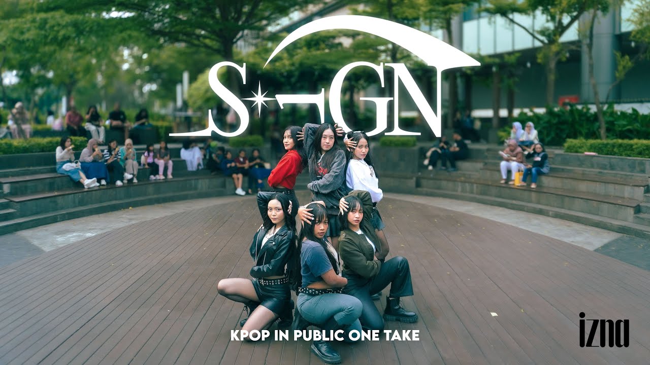 [KPOP IN PUBLIC / ONE TAKE] izna (이즈나) - 'SIGN' DANCE COVER by EVANOIA from INVASION DC INDONESIA