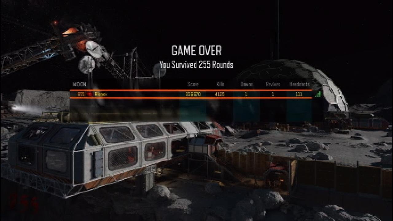 MOON WORLD RECORD ROUND 255 - Bo3 Zombies