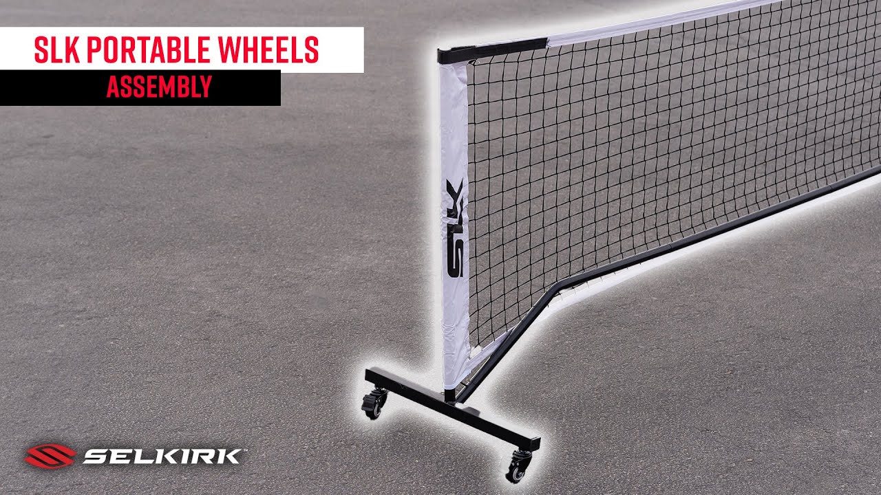 Как собрать сетку для пиклбола SLK на колесах | Университет Селкерка