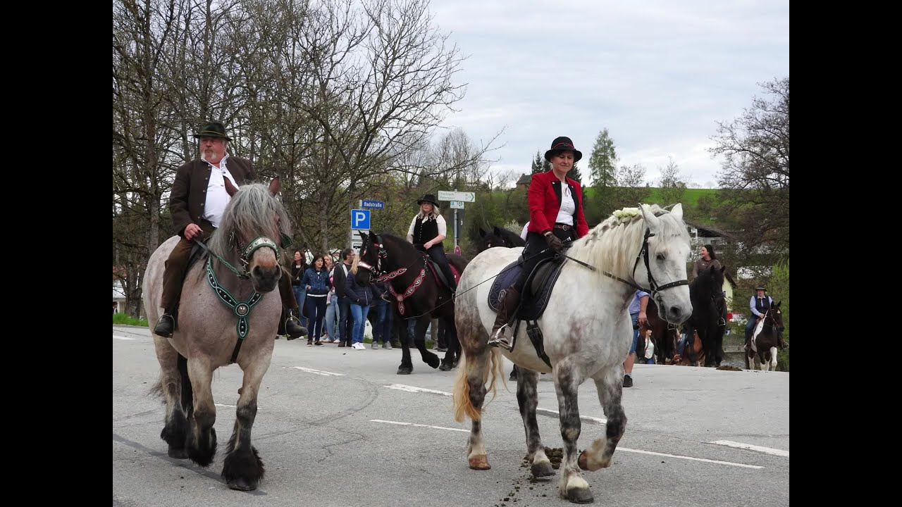 Osterritt in Regen 2025 Teil 2