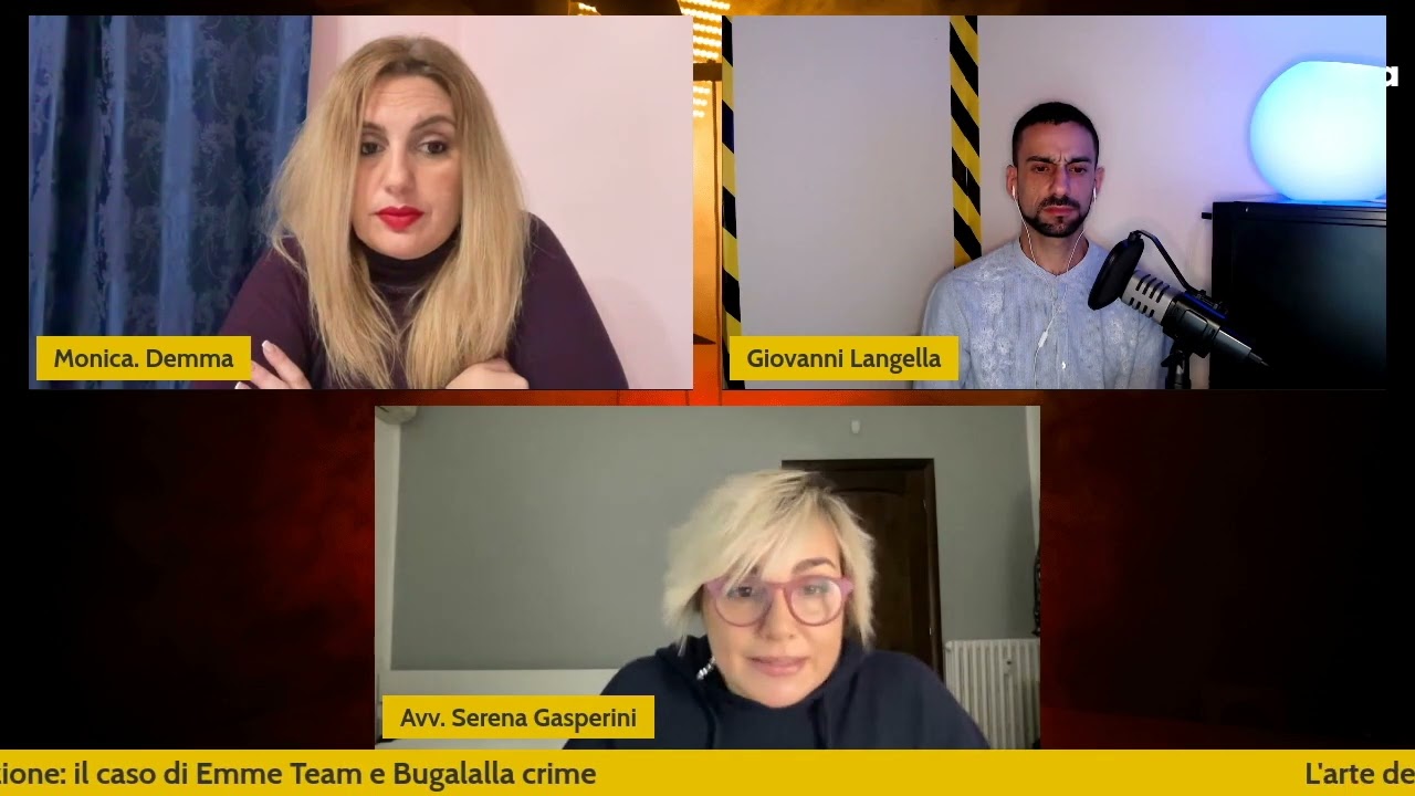 L'arte della manipolazione : Il caso Emme team e Bugalalla Crime.