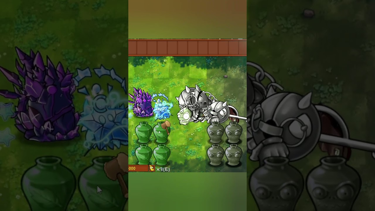 pvzfusion vase breaker challenge #pvzfusion #pvzmobile #minigame #pvzgameplay