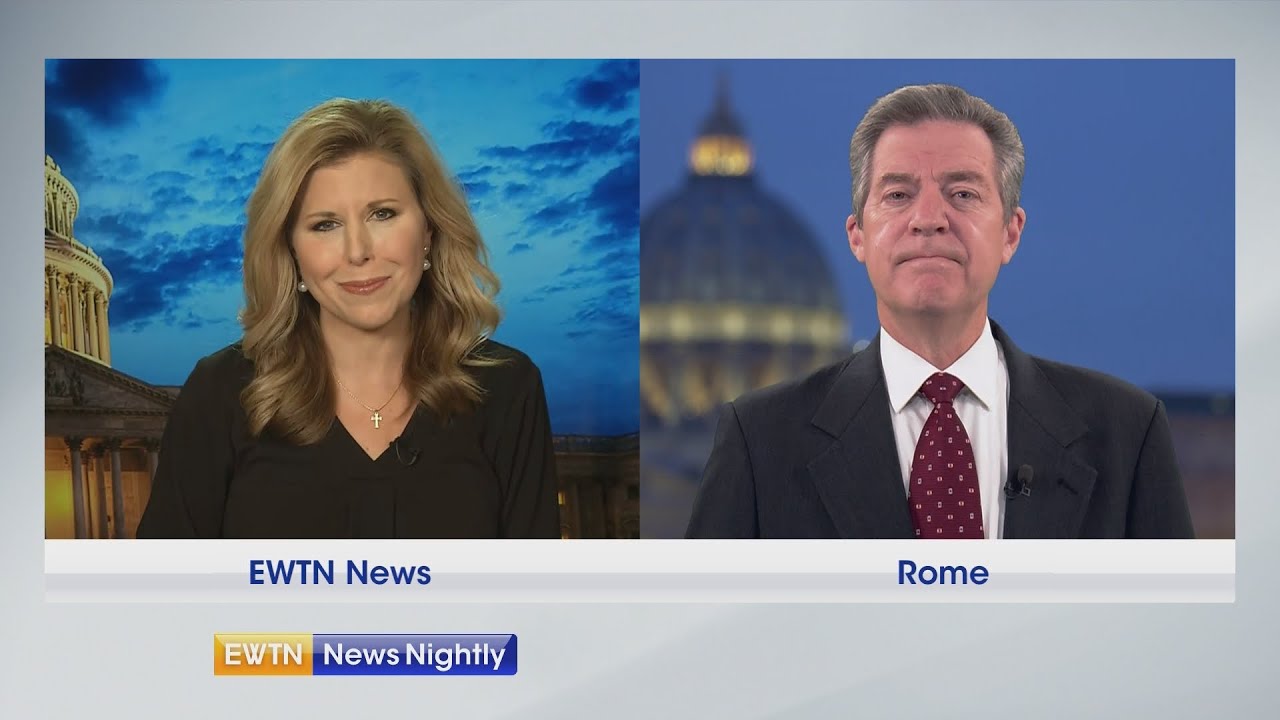 Sec. Pompeo discusses China at US Embassy to Holy See religious freedom event | EWTN News Nightly