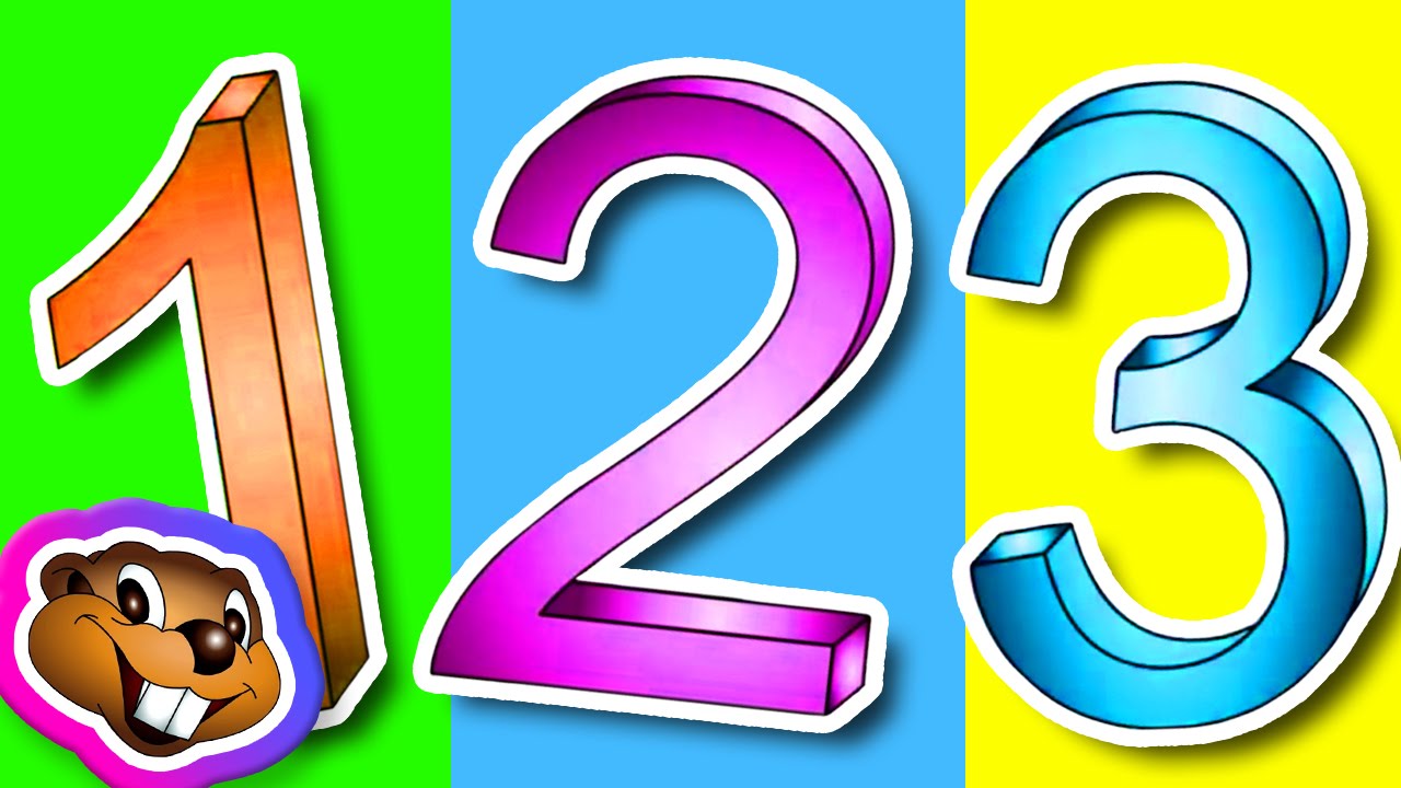 Numbers 123 (Clip) - English Songs for Kids Children Babies