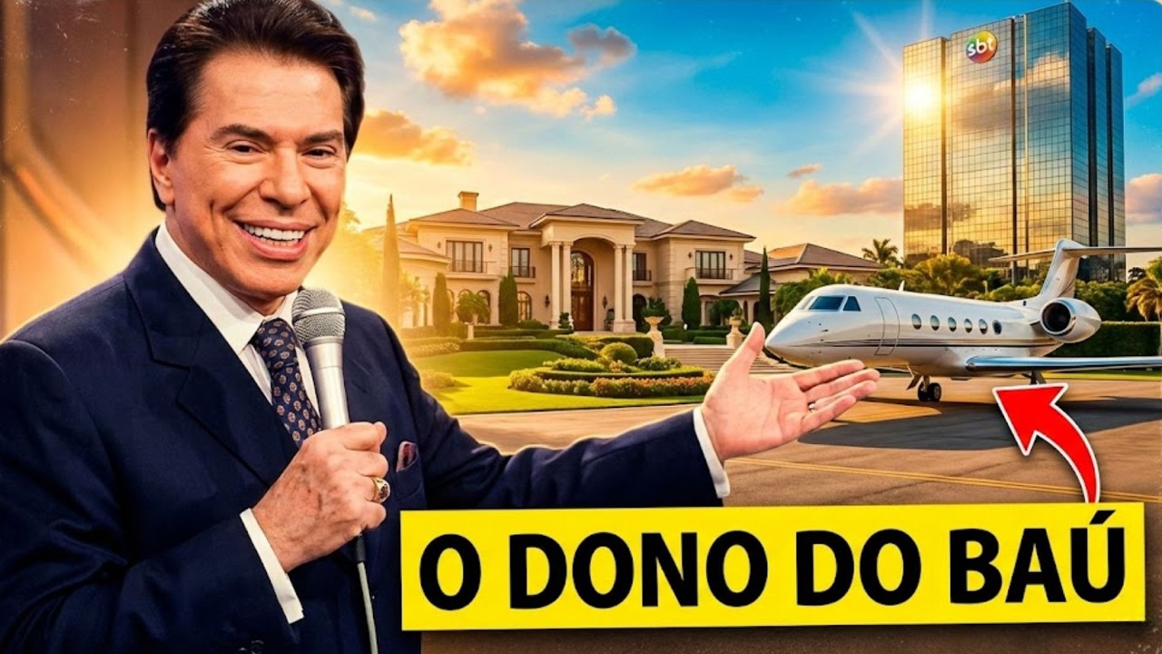 Essa era a vida luxuosa de Silvio Santos: mansões, aviões e impérios empresariais