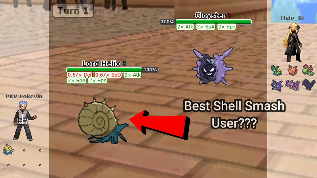 Omastar Sweeps Everything (Pokemon Showdown Anything Goes tier)