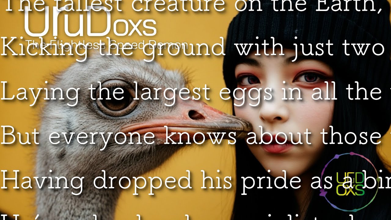 【Suno V5】「The Flightless Speed Demon」を英語で歌ってみた！！【歌詞付き】 #suno #sunov5 #かわいい #music