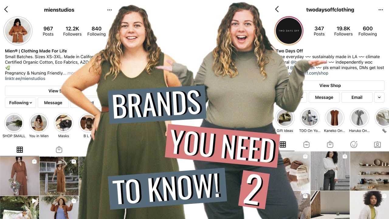 Примерка одежды от малоизвестных брендов из Instagram 2!