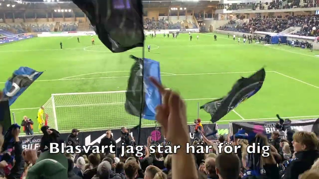 2022-10-16 IK Sirius - Blåsvart jag står här för dig