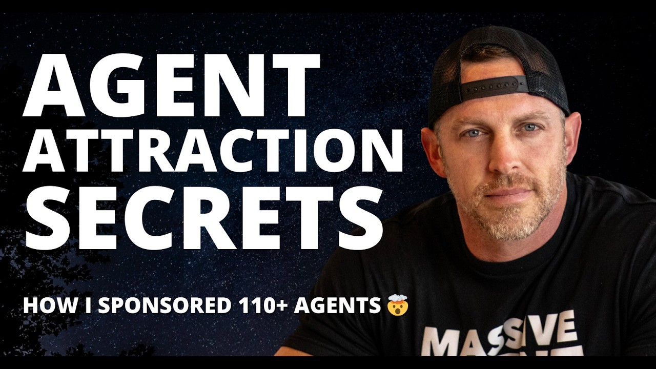 How I Personally Sponsored 110+ Agents to eXp & REAL 🧲  My COMPLETE Agent Attraction Masterclass