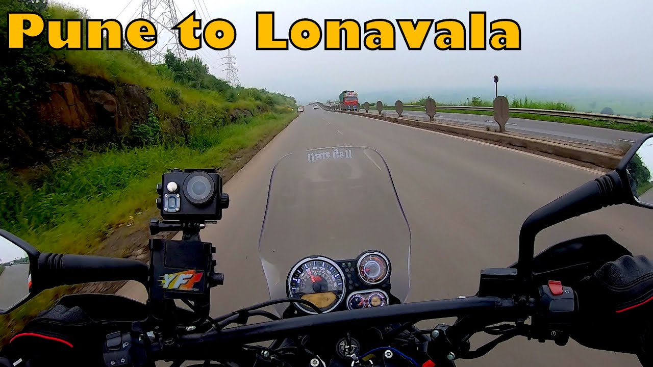 Monsoon Ride - Pune to Lonavala - RE Himalayan BS4 - Marathi Motvlog