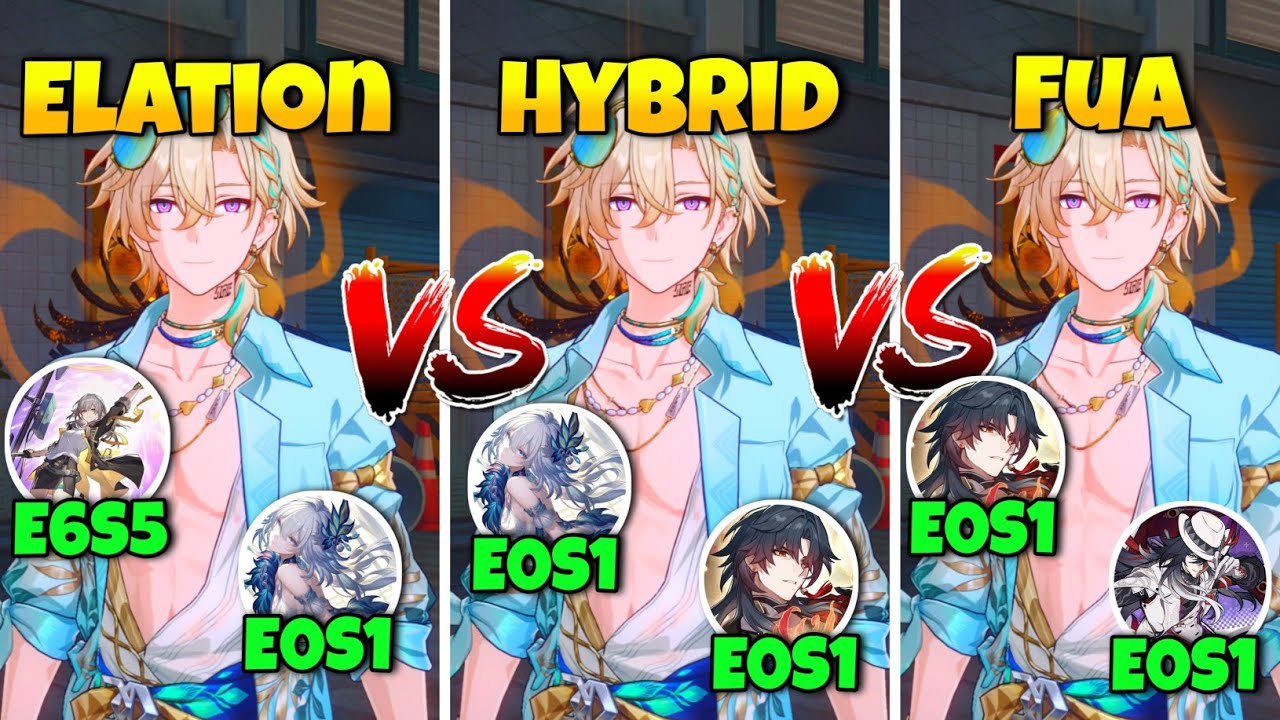 [V2] E0S1 FuA AVENTURINE SP VS E0S1 ELATION AVENTURINE SP VS E0S1 HYBRID AVENTURINE VS V4.5 PF