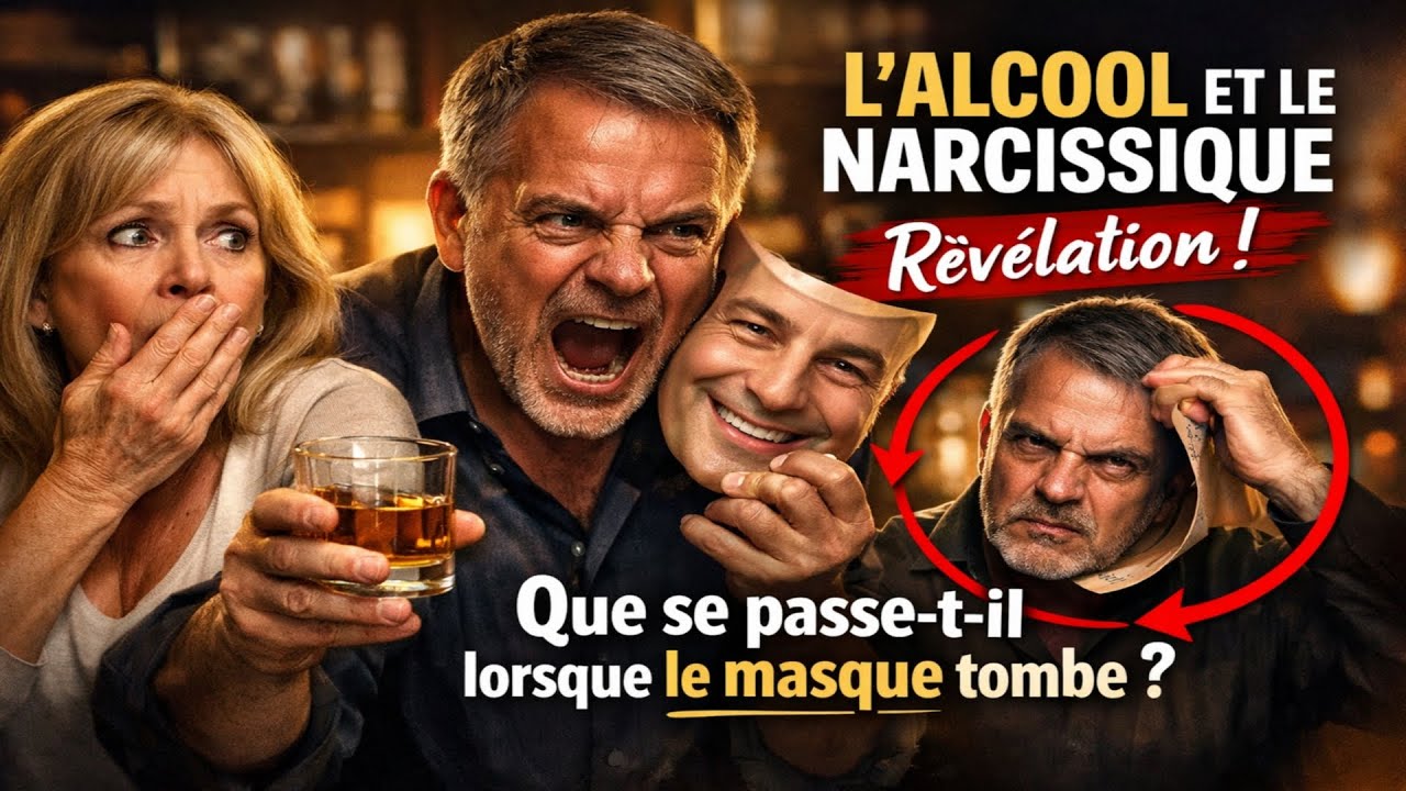 L'ALCOOL ET LE NARCISSIQUE : Révélation. Que se passe-t-il lorsque le masque tombe ?