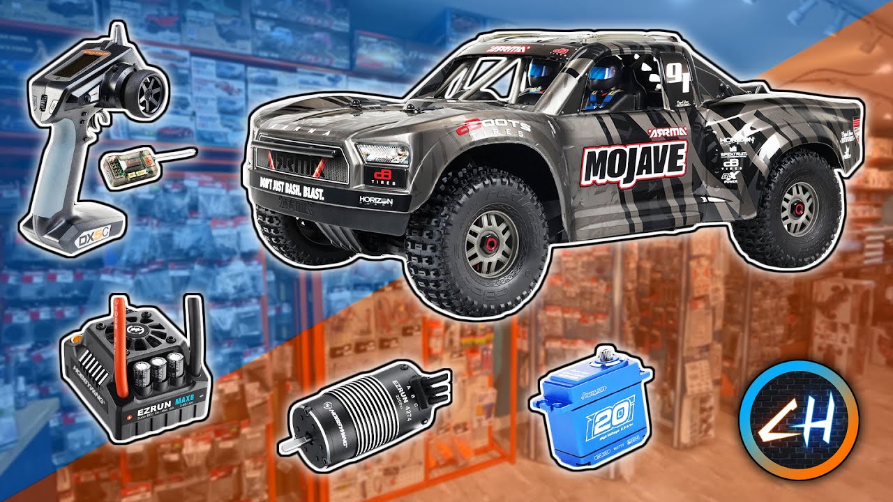 Arrma Mojave EXB Custom 6S Build! Ezrun MAX 8 + DX5C + Power HD WH-20 (Why NOT 8S Power?)