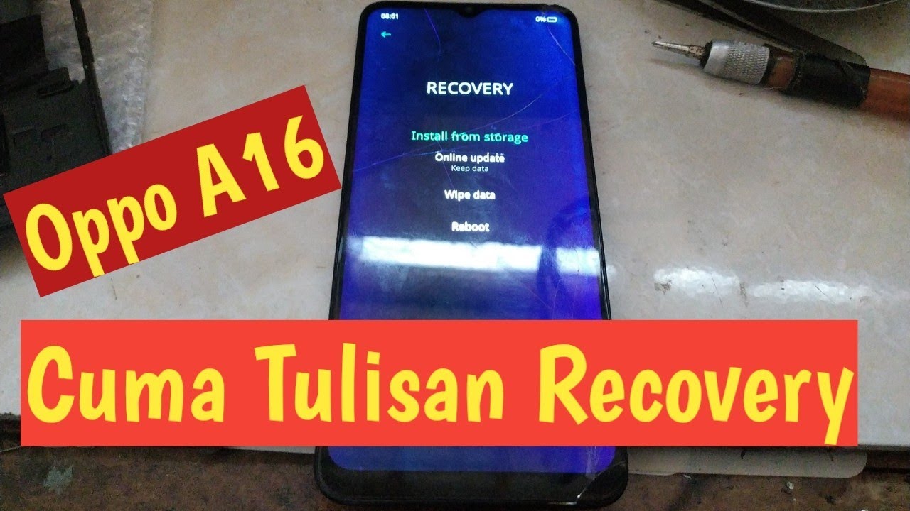 Oppo A16 Recovery Mode Problem Solution