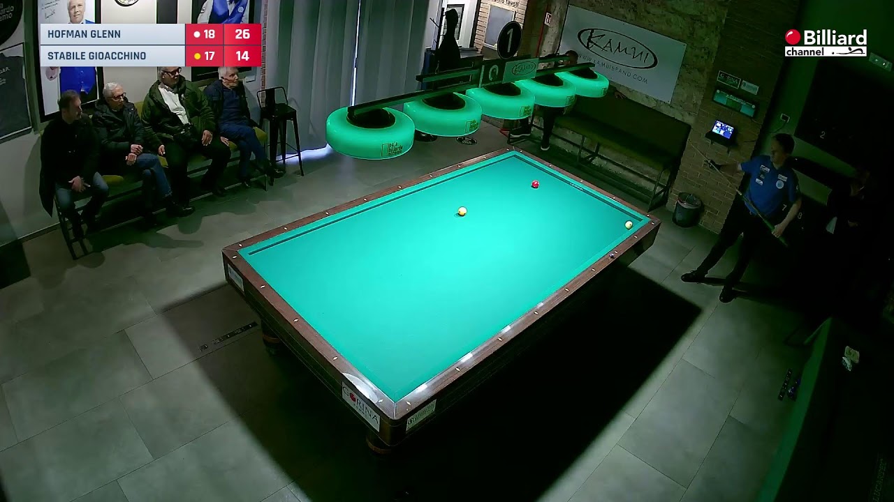 Stabile Gioacchino VS Hofman Glenn - 27° CAMPIONATO ITALIANO A SQUADRE PER CLUBS - ALCAMO