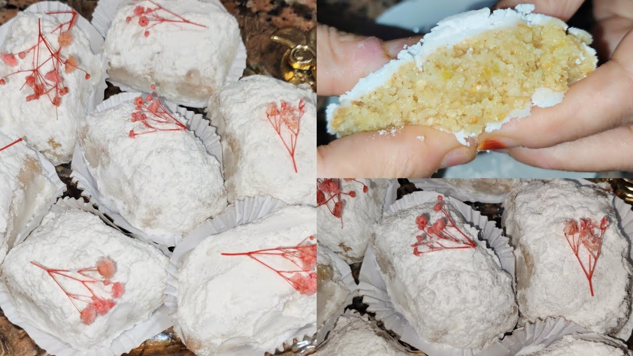 مقروظ اللوز🥮 معسل للقلب مع سر الطراوة 🥰❤️🌷