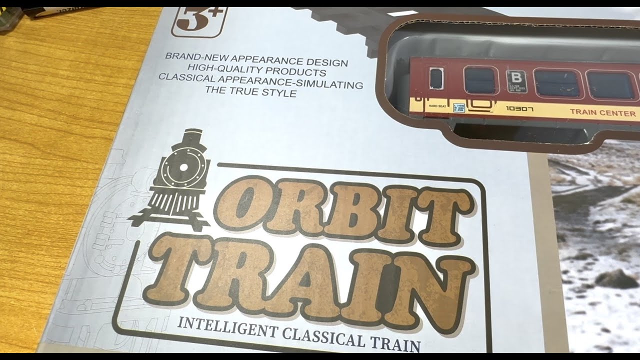 Ternyata Ini Asalnya Unboxing Orbit Train Intelligent Classical Train