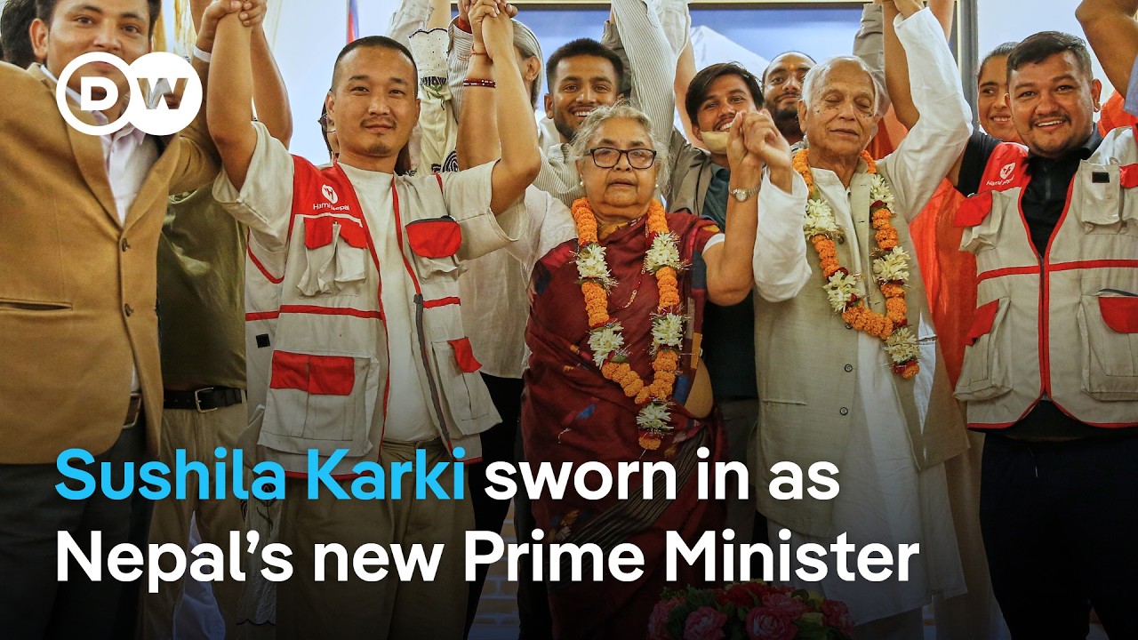 Nepal appoints first female prime minister, after deadly youth protests | DW News