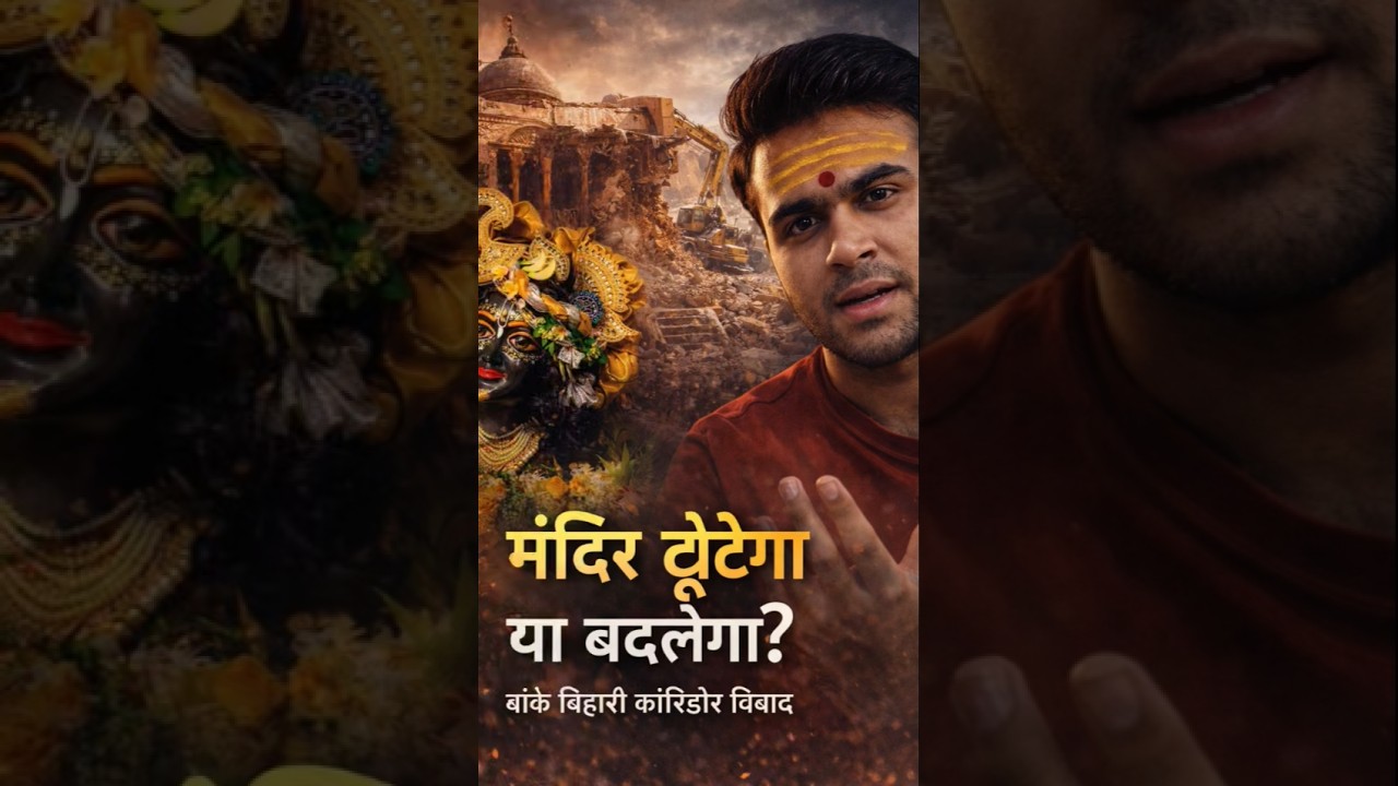 Banke Bihari Mandir Corridor Controversy | Latest Update & Full Truth 