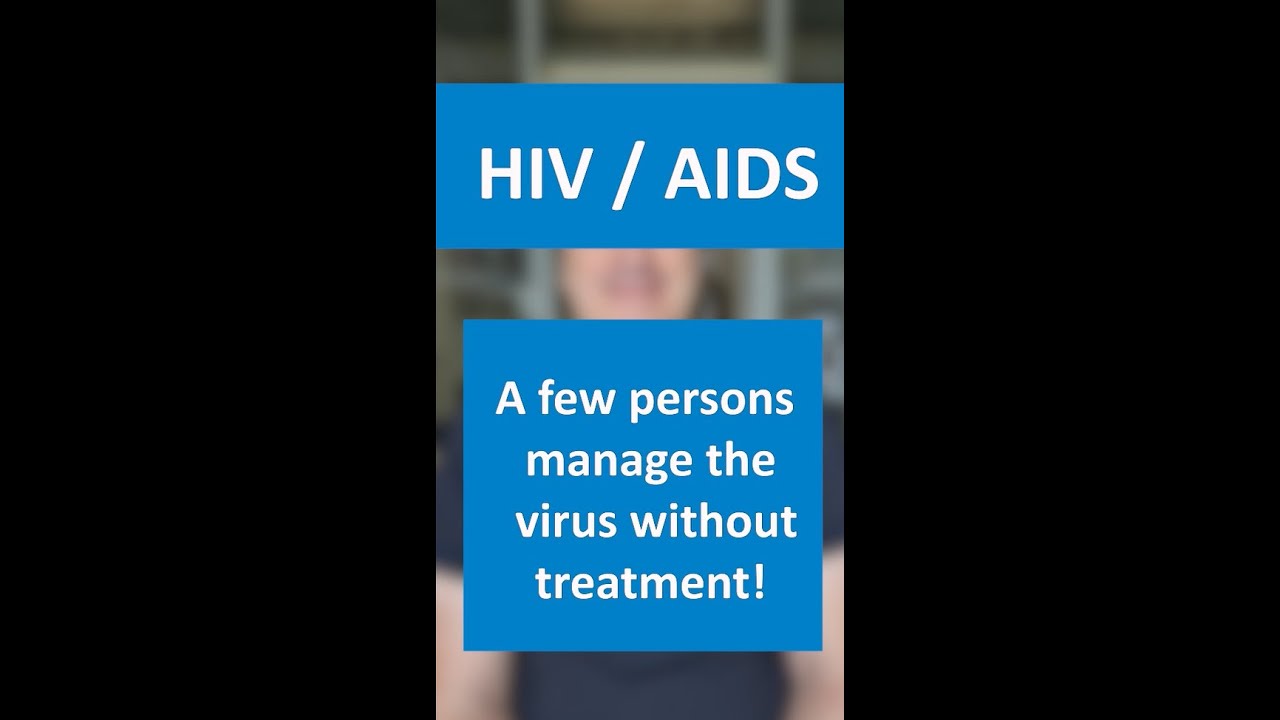 HIV: a few persons manage the virus without treatment