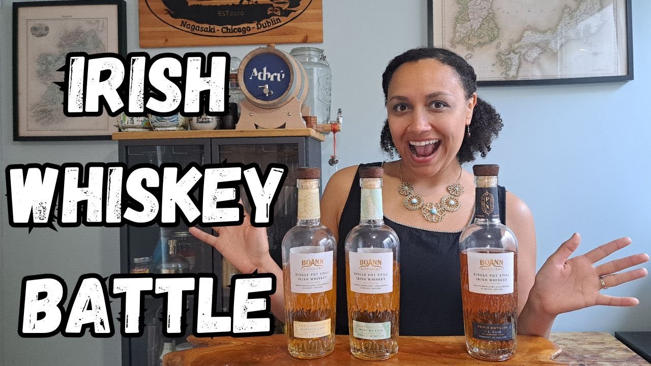 Irish Whiskey Battle! || THREE New Irish Whiskeys From Boann Distillery