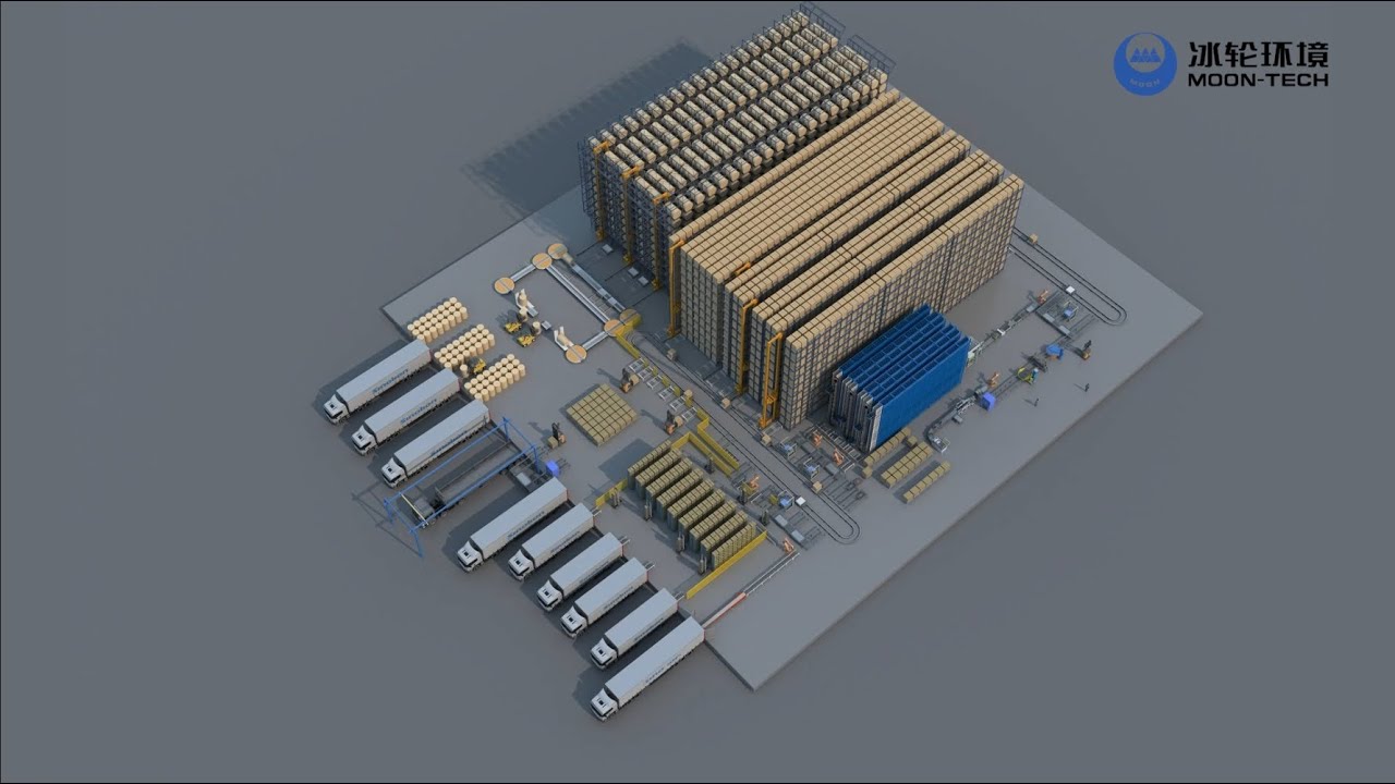 Inside Taiwan’s Tallest Automated Cold Storage | MOON-TECH Smart Cold Chain Solution