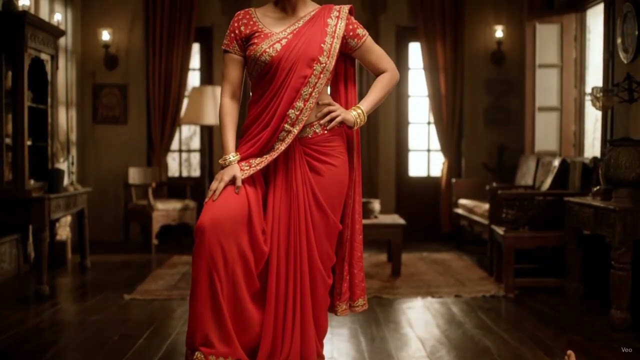 Powerful Saree Look! | Dominant Woman ( dominative lady landowner)  Scene | Intense Drama Moment