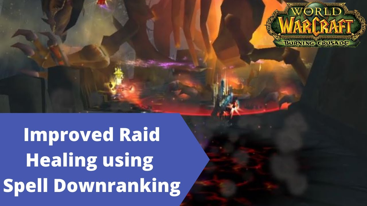 Improved Raid Healing using Spell Downranking