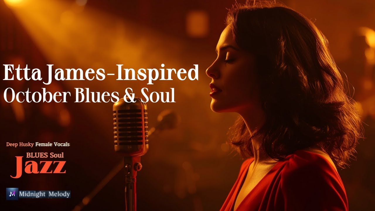 October Blues & Soul: Etta James Inspired Jazz Ballads | Deep Female Vocals Playlist
