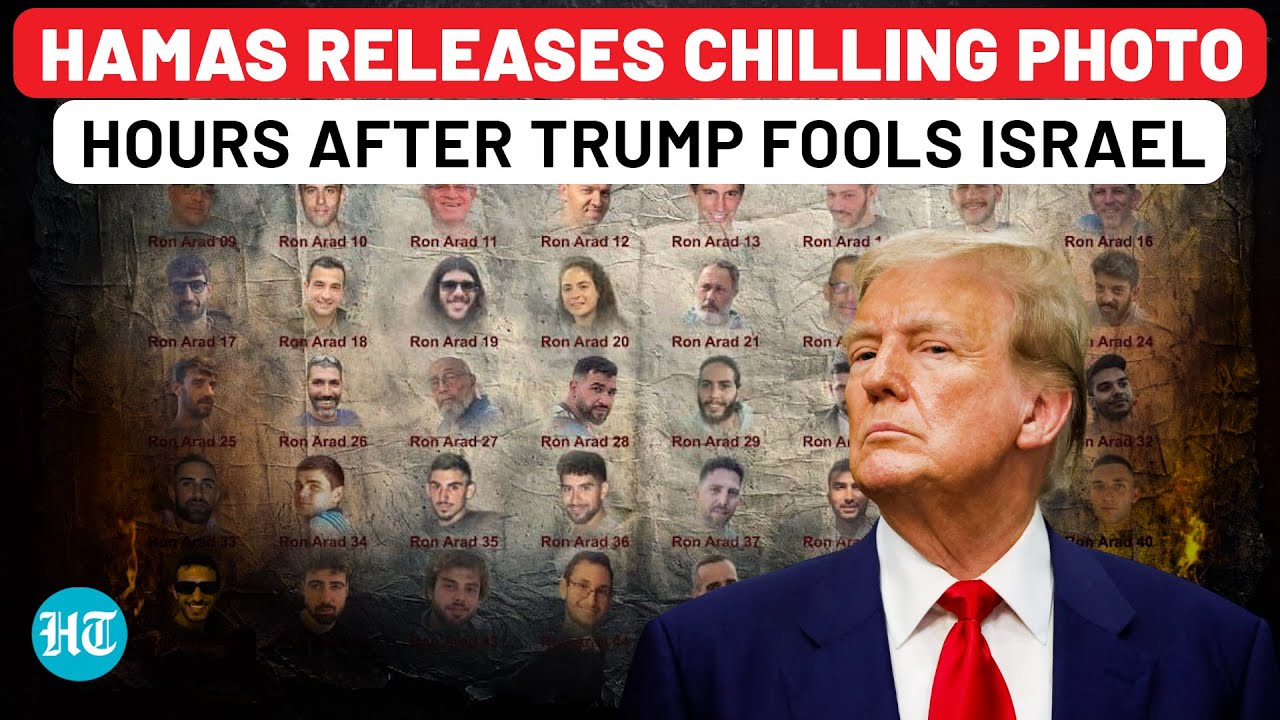 Hamas Releases Chilling ‘Farewell Photo’ Just Hours After Trump’s Hostage Figures Clash With Israel