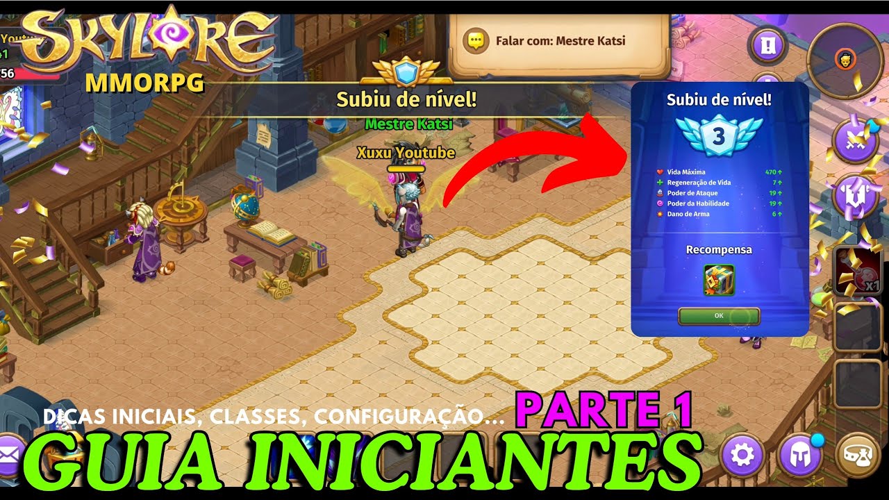 Skylore MMORPG丨Guia Iniciantes Parte 1 - 2024 😀