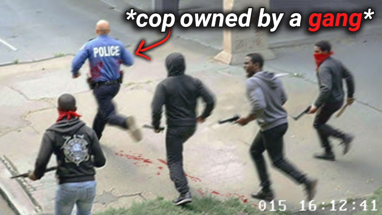 Коррумпированный полицейский пытается подбросить улики в район... И ЕГО ПОЙМАЛИ!