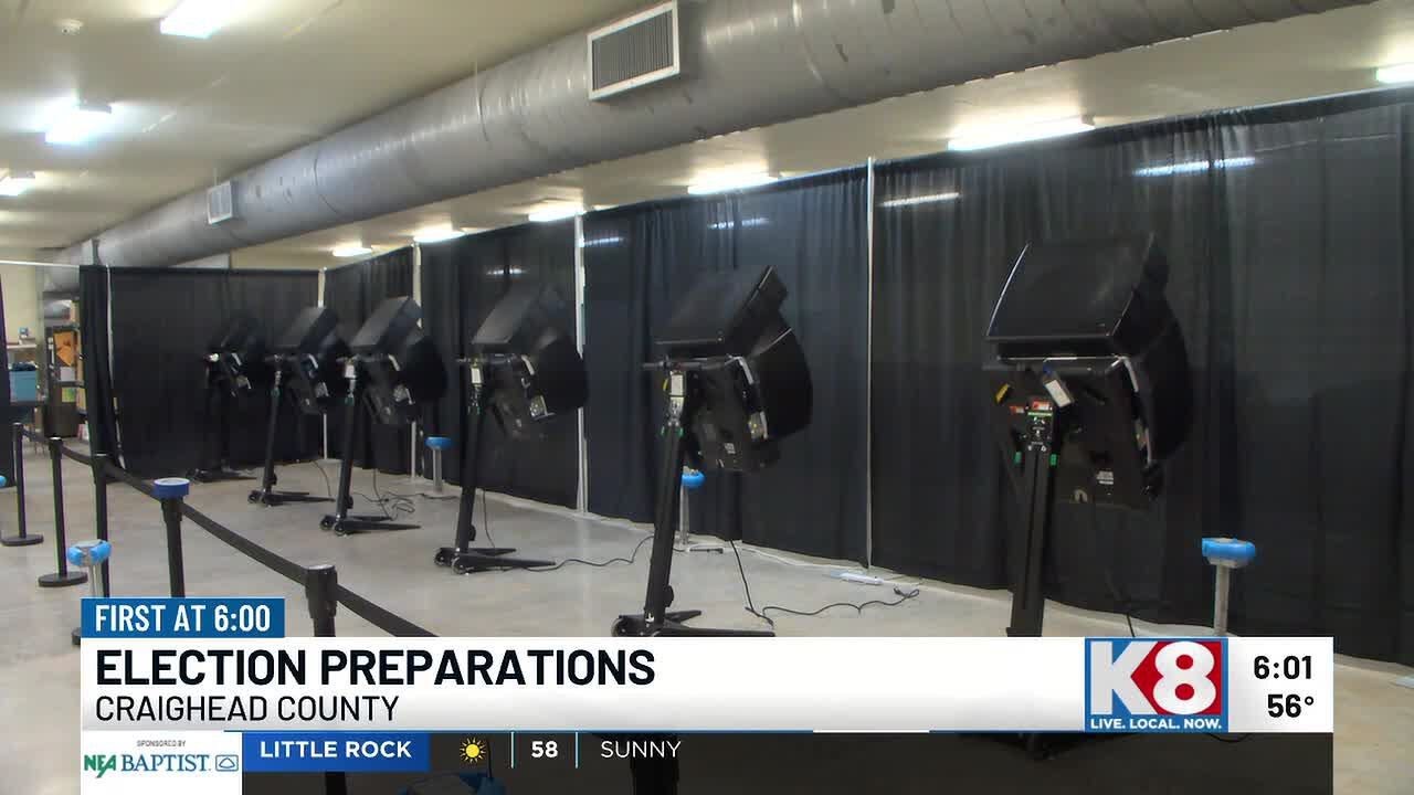 Craighead County officials completing final preparations before early voting starts