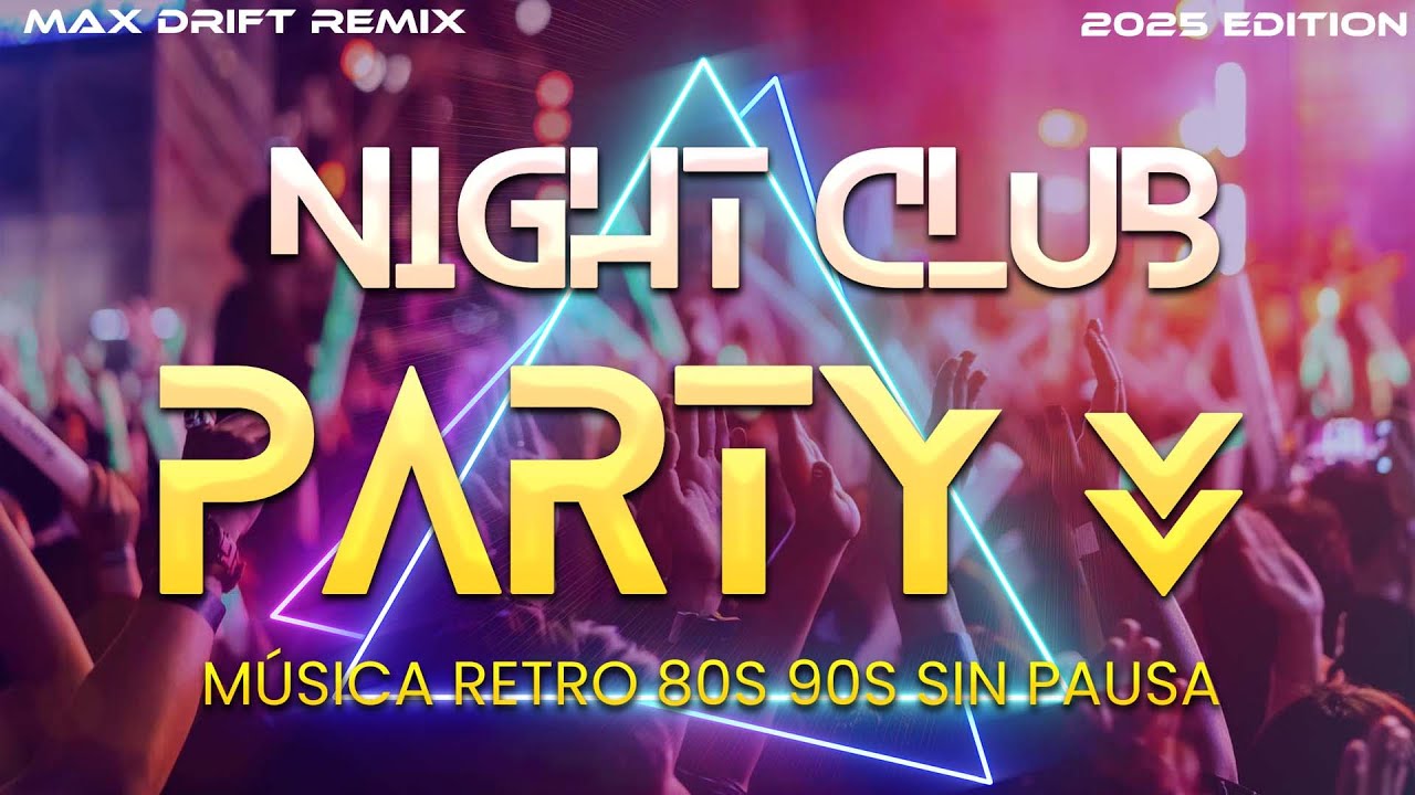 DJ Max Drift ✨ Golden Era Mix | Música Retro 80s 90s Sin Pausa