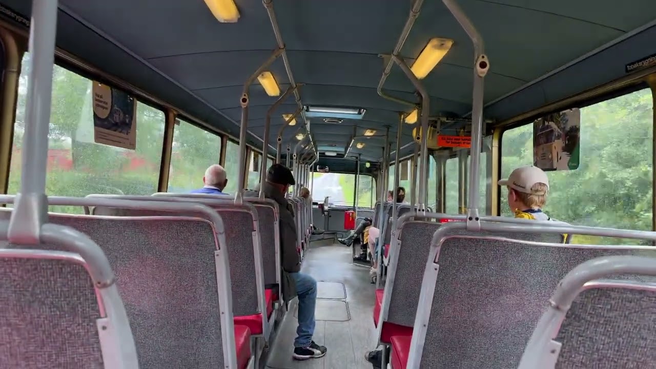 Eine Tour mit dem Historischen Bus KS 322 (Københavns Sporveje) um den Valsølille Sø