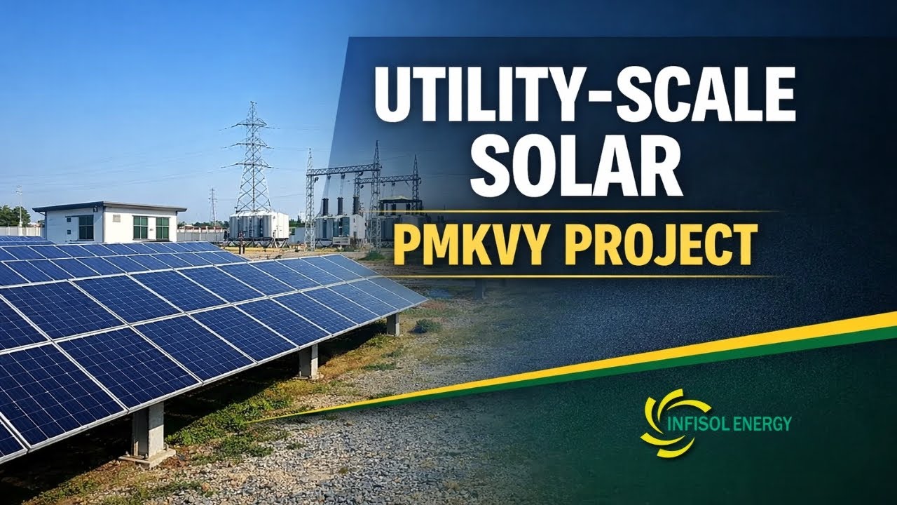 Utility-Scale Solar Power Plant Design under PMKVY | Complete EPC Overview