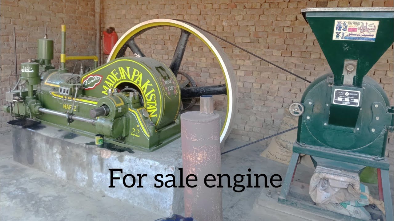 For sale engine 22hp Hafiz dost muhammad kala diesel engine Ruston black old engine