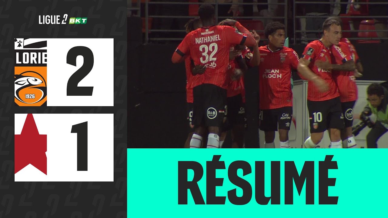 FC LORIENT - RED STAR FC (2-1) - 4&egrave;me journ&eacute;e - Ligue 2 BKT 24/25